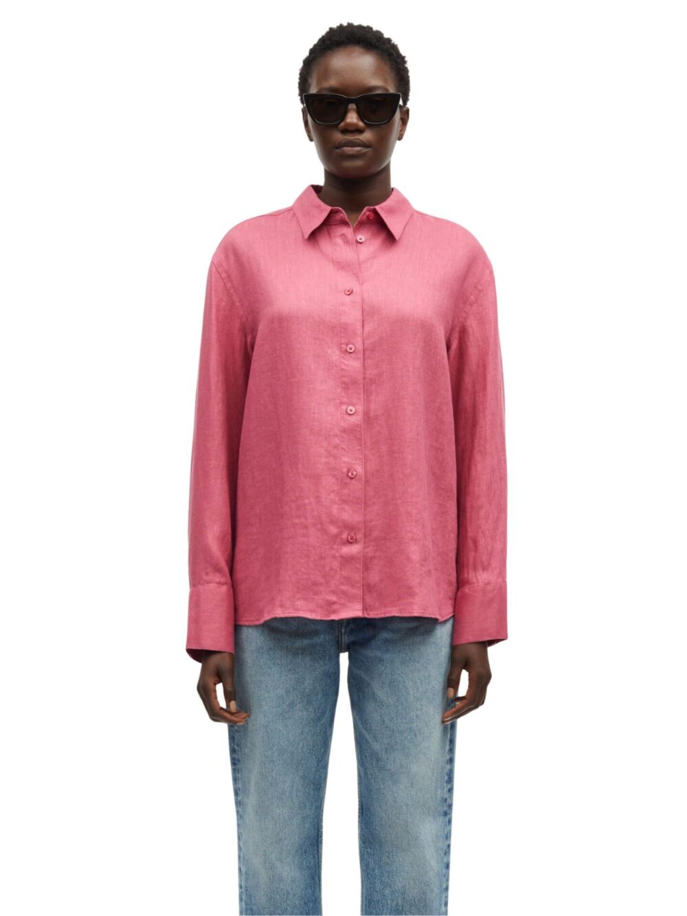 Lniana Koszula Sanot Samsøe Samsøe