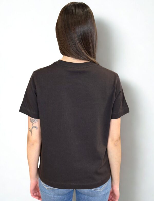 Brązowy t-shirt Camino Samsøe Samsøe