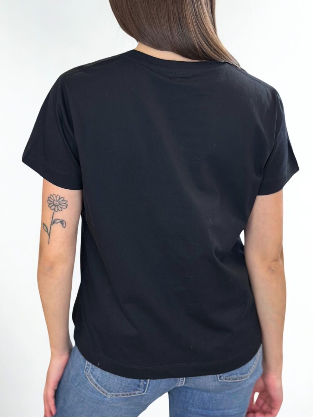 Czarny T-shirt Pinko Nambrone