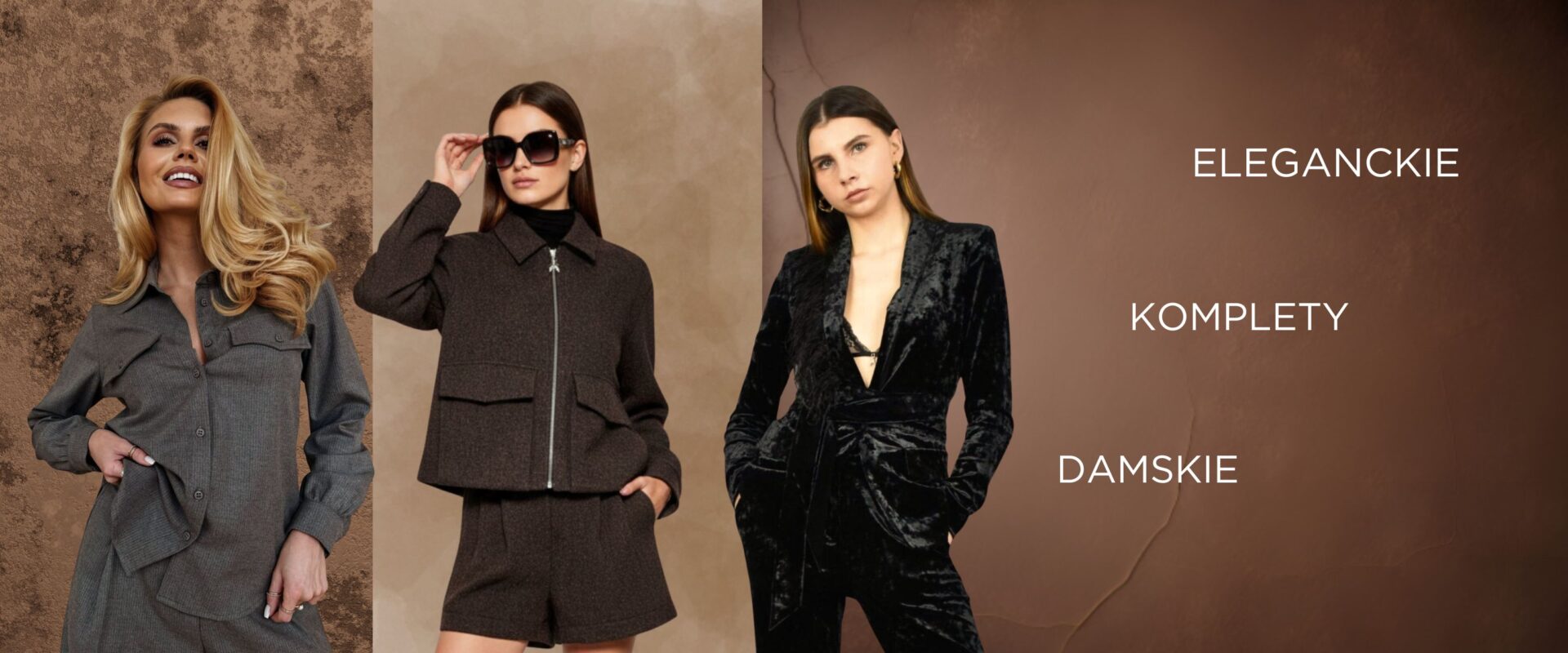 Eleganckie komplety damskie