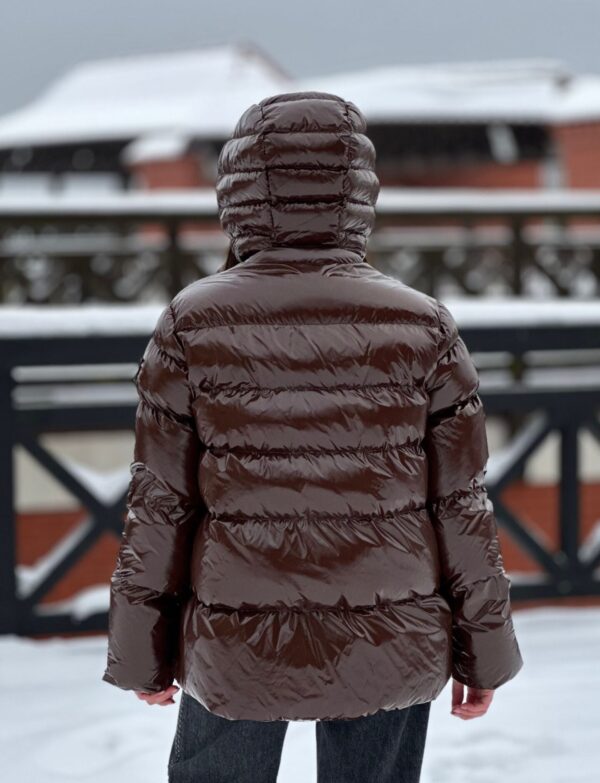 Brązowa kurtka Pinko Eleodoro