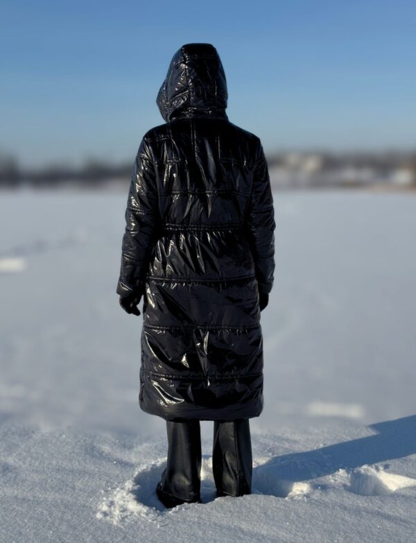 Czarny płaszcz Liu Jo