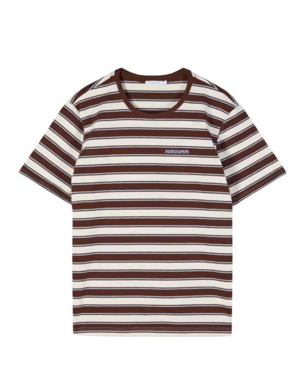 T-shirt w paski Patrizia Pepe zdjęcie przodu