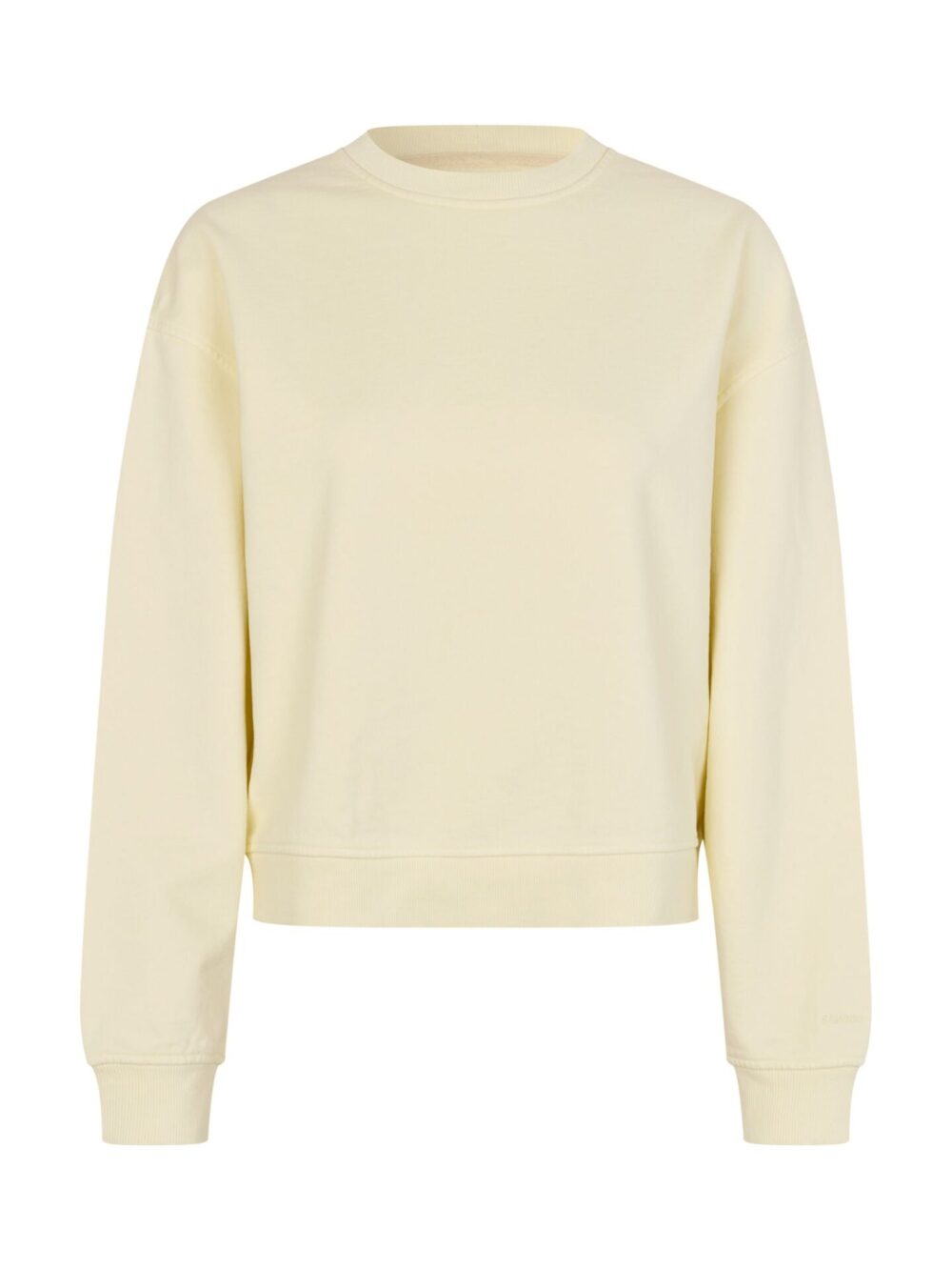 bluza Samsøe Samsøe Savan masełkowa bluza damska bawełniana przód