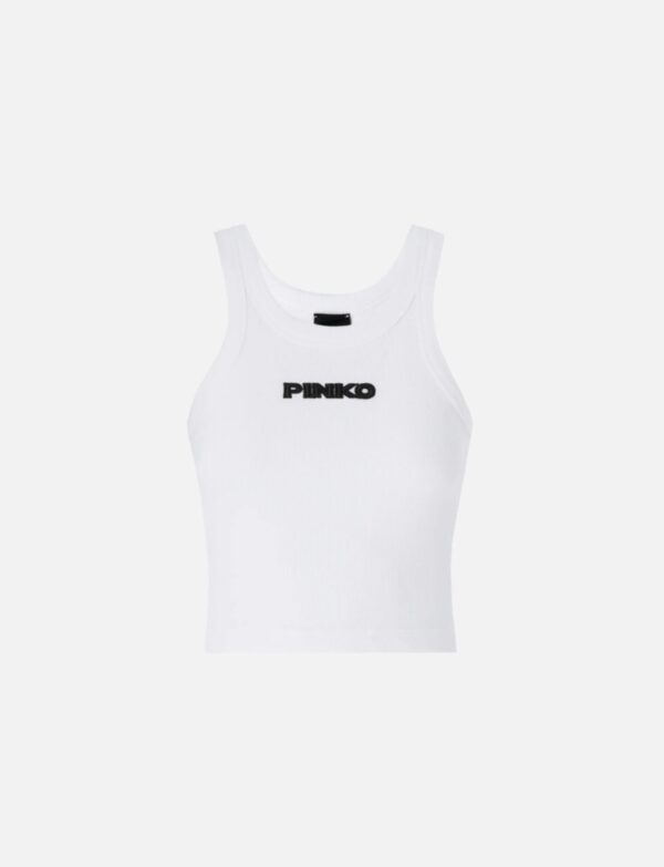 Biały Top Pinko Bloody przód