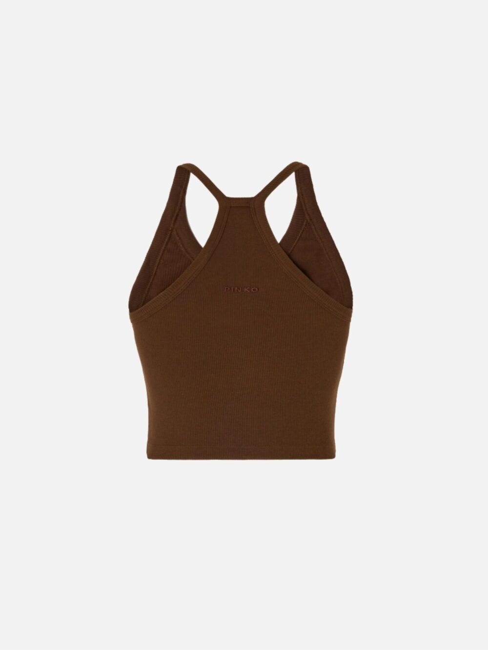Brązowy Top Pinko Brandy tył