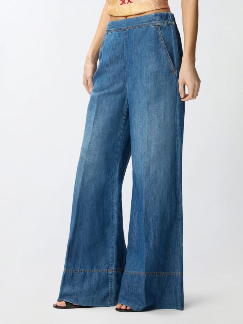 Jeansy Pinko Spiaggia bok