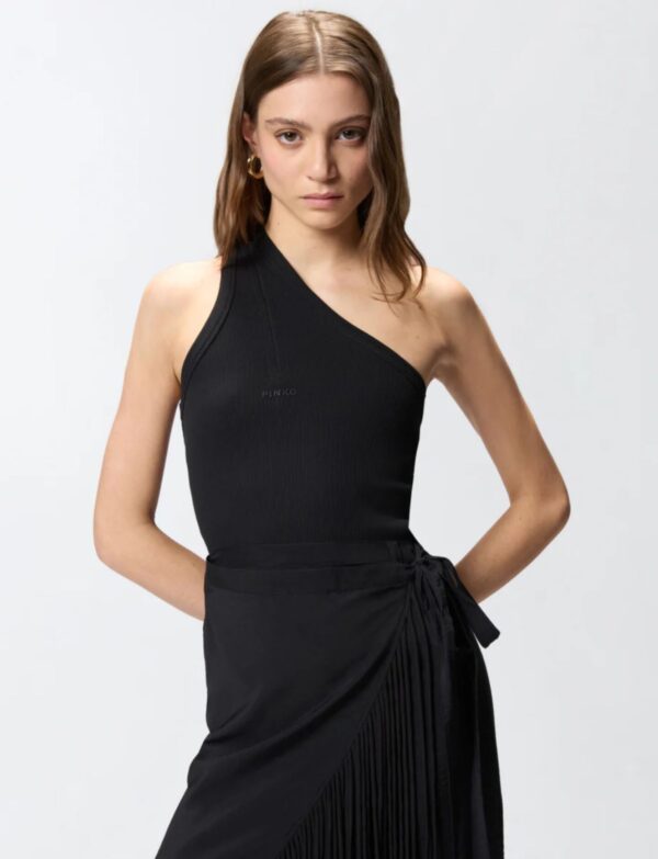 Top Pinko Curacao zdjęcie na modelce z przodu