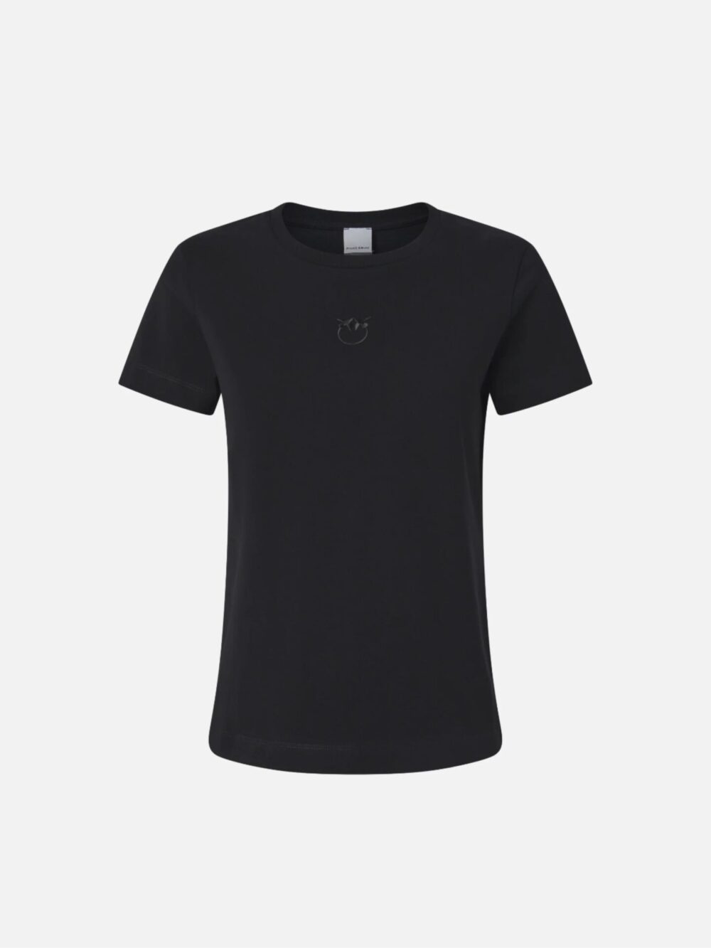 Czarny T-shirt Pinko Bussolotto przód