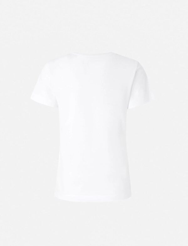Biały T-shirt Pinko Bussolotto tył