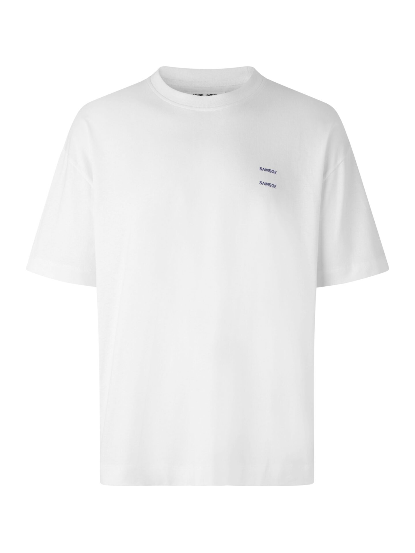 Biały t-shirt Joel Samsøe Samsøe