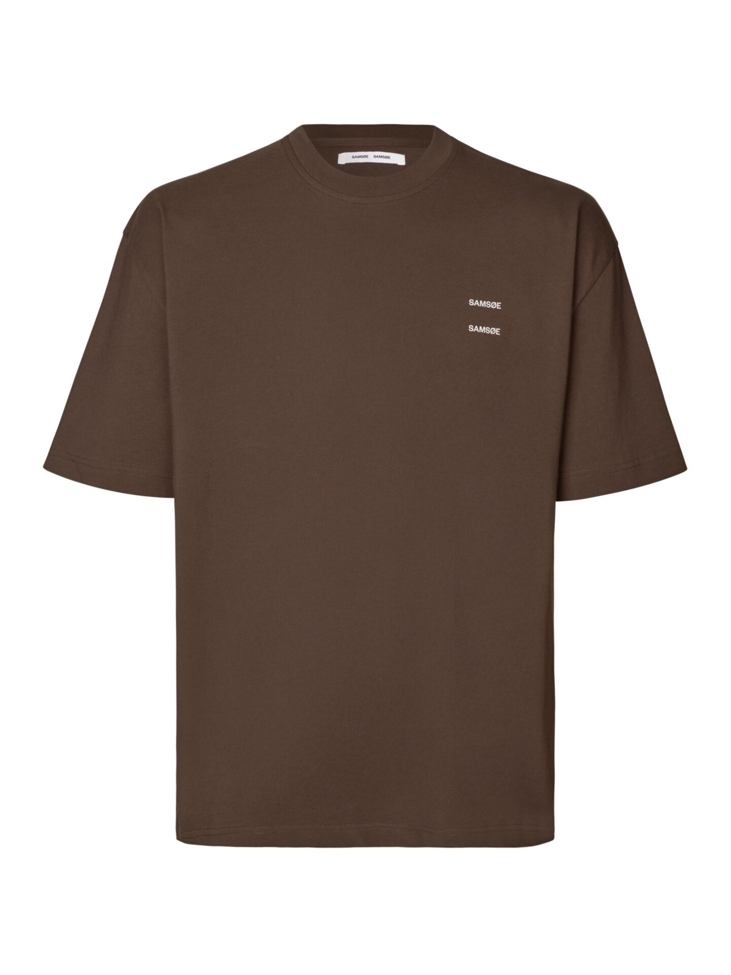 Brązowy t-shirt Joel Samsøe Samsøe