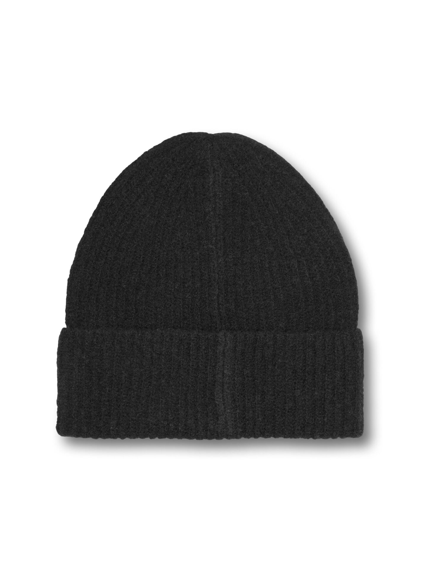 Czarna czapka Samsøe Samsøe Sapia Beanie Czarna czapka Samsøe Samsøe Sapia Beanie tył