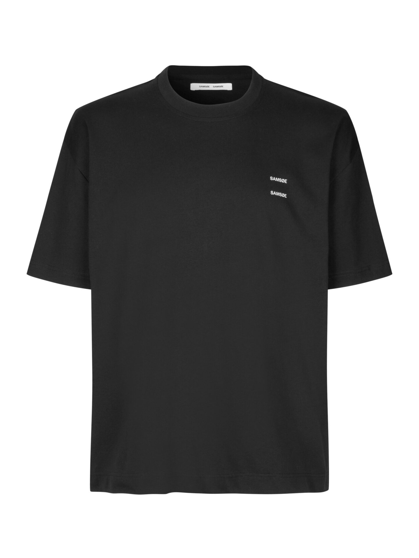 Czarny t-shirt Joel Samsøe Samsøe
