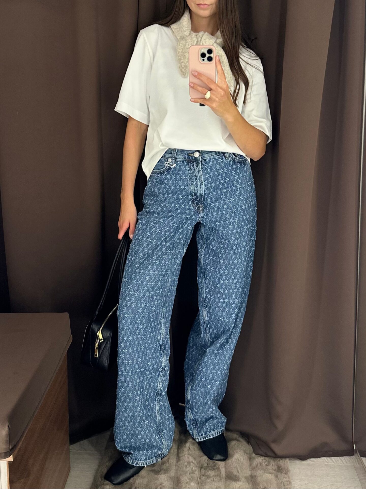 Jeansy damskie Samsoe Samsoe Saharper Mono